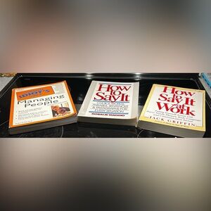 How to Say It Books by Rosalie Maggio and Idiots Managing People Book.